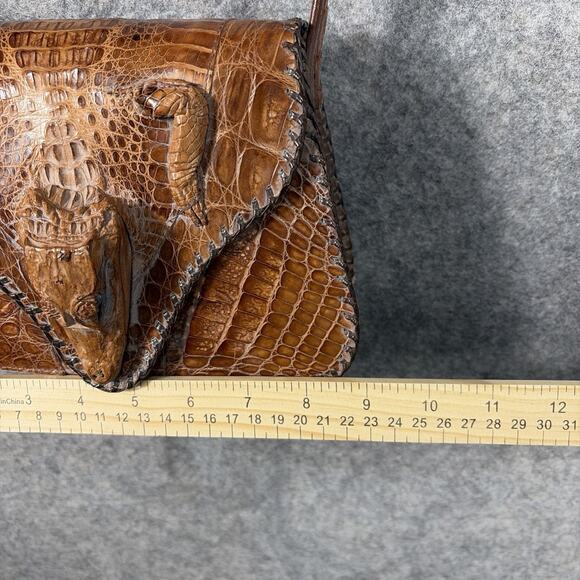 Vintage Cuba Florida Baby Alligator Full Body Taxidermy Handbag Purse - Picture 13 of 15